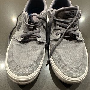 Nike SB Canvas Gray Sneakers for Men